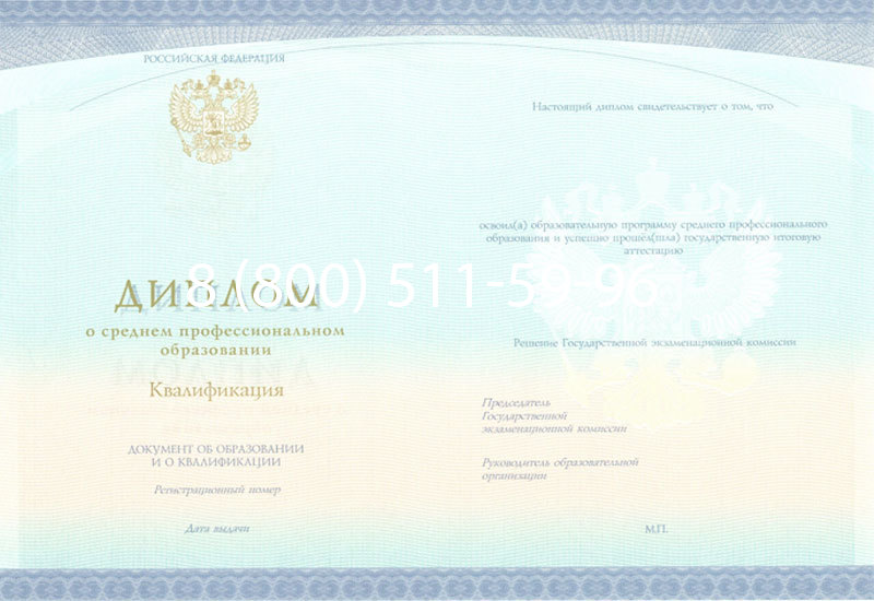 Купить Диплом колледжа (Спецбланк) 2014-2024 года в Коломне Купить Диплом колледжа (Спецбланк) 2014-2024 года в Коломне